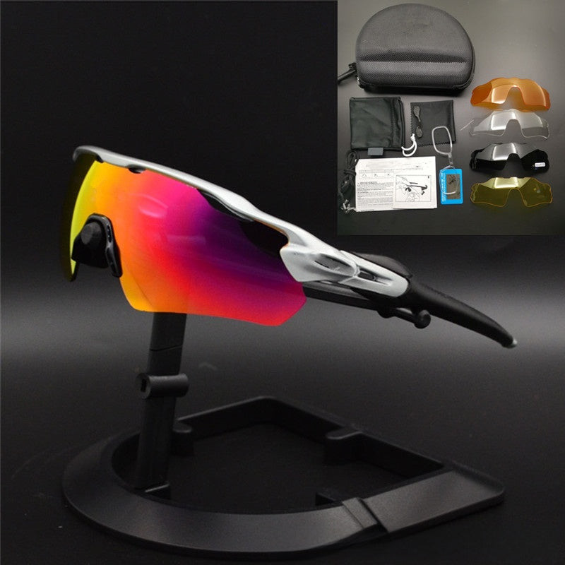 TR90 Interchangeable Lens Sports Sunglasses