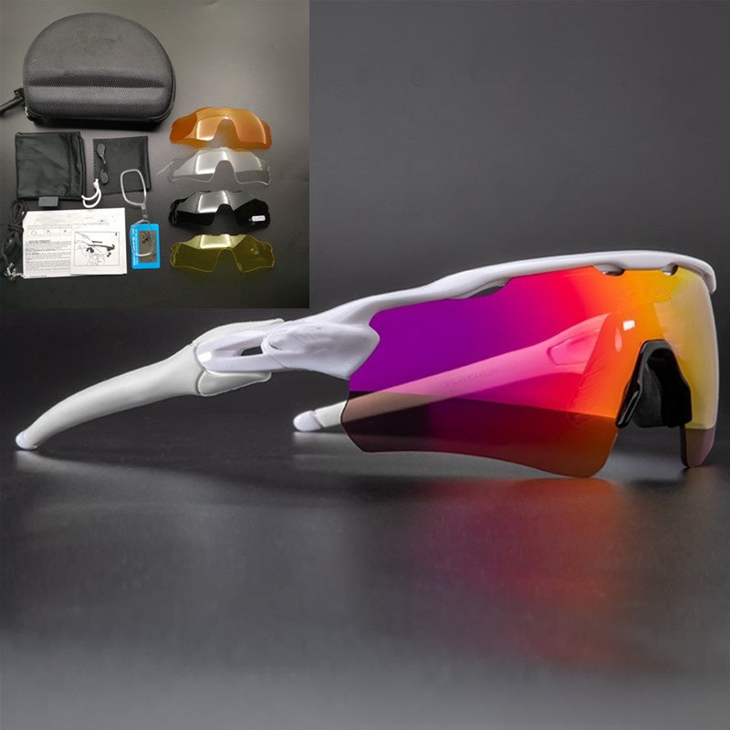 TR90 Interchangeable Lens Sports Sunglasses